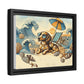 Dachshund on the Beach Wall Art