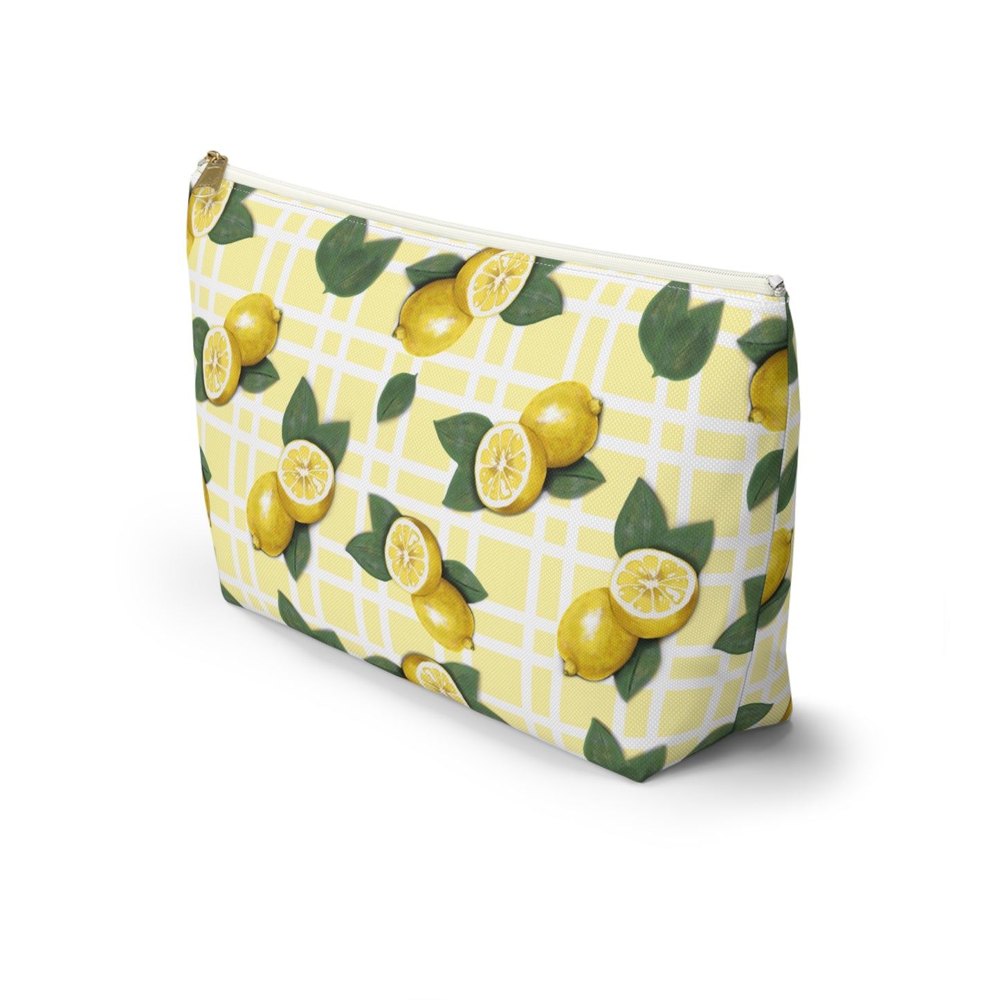 Lemons- Makeup bag, Accessory Bag