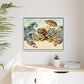 Dachshund on the Beach Wall Art
