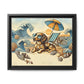 Dachshund on the Beach Wall Art