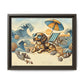 Dachshund on the Beach Wall Art