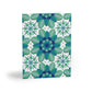 Blue and Green Floral Greeting Cards