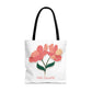 Hello Beautiful Floral Tote Bag