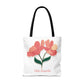 Hello Beautiful Floral Tote Bag