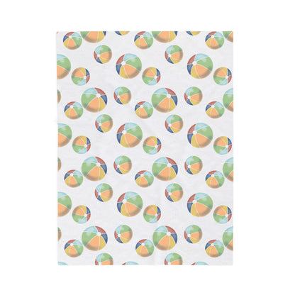 Beach Ball Blanket-Summer beach days