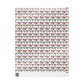 Hearts & Flowers Wrapping Paper