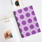 Pink & Purple Spiral Notebook