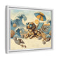 Dachshund on the Beach Wall Art