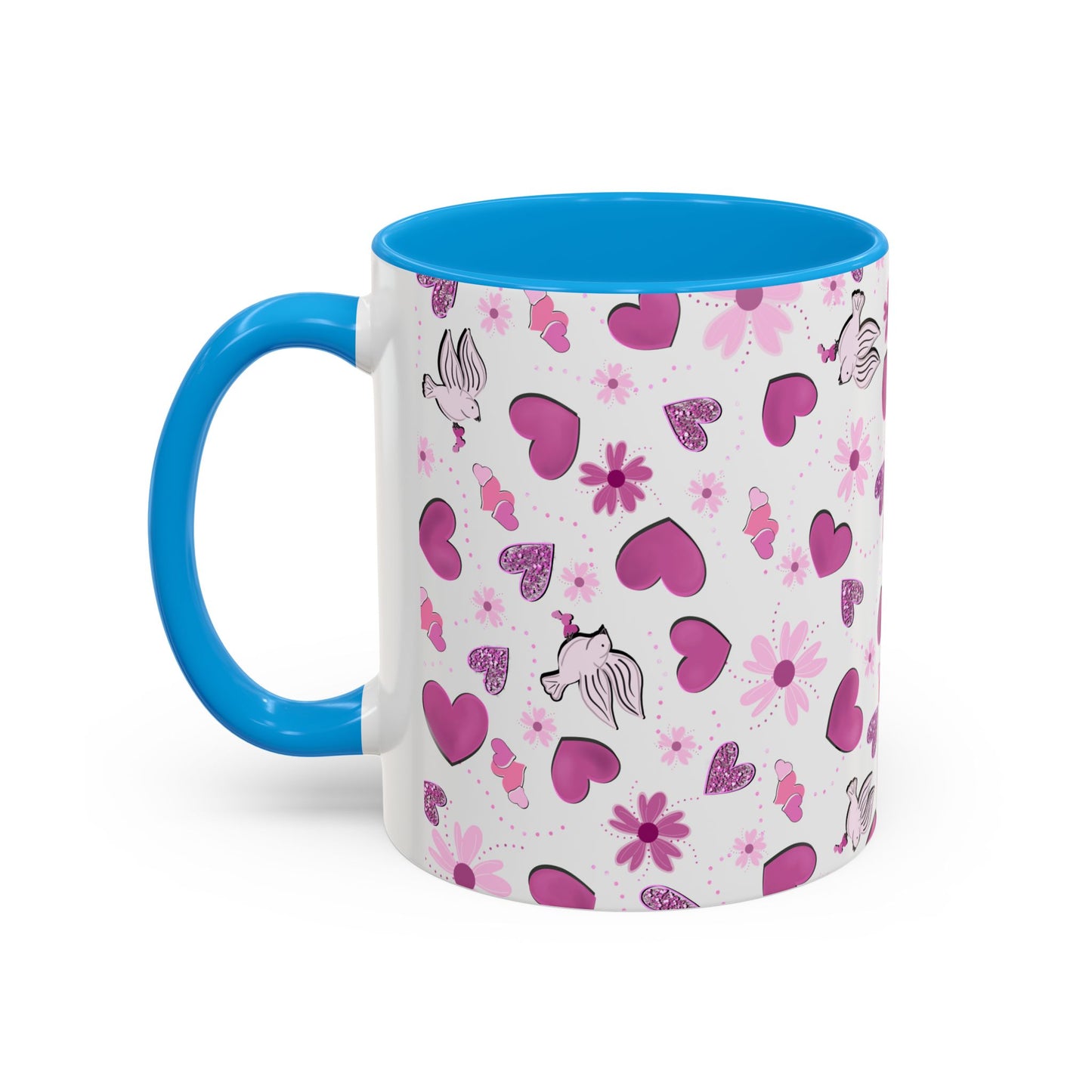 Colorful Valentine's Day Mug (11oz, 15oz)