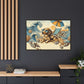 Dachshund on the Beach Wall Art