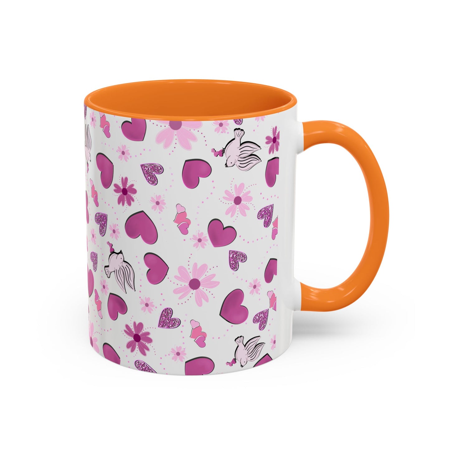 Colorful Valentine's Day Mug (11oz, 15oz)
