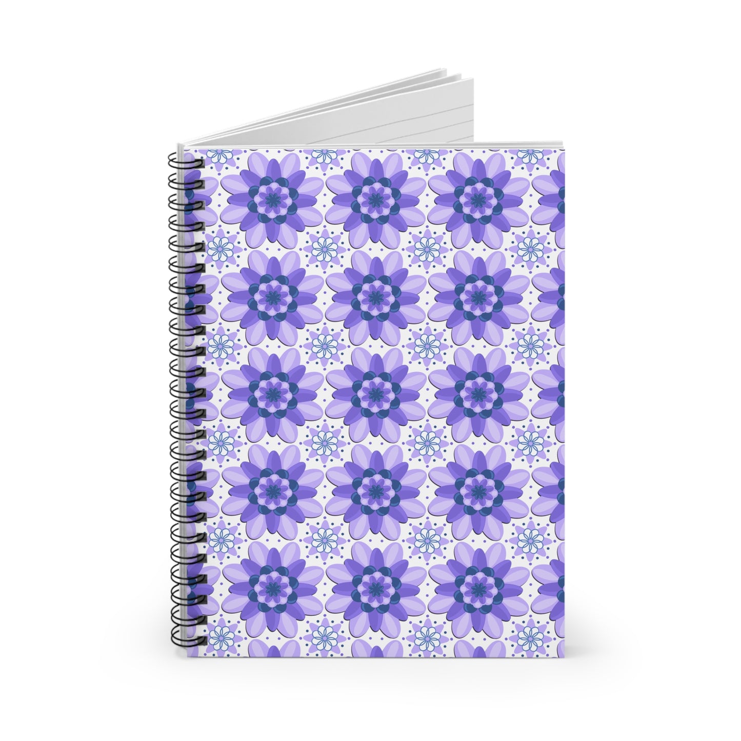 Purple Spiral Notebook