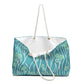 Teal Weekender Tote Bag