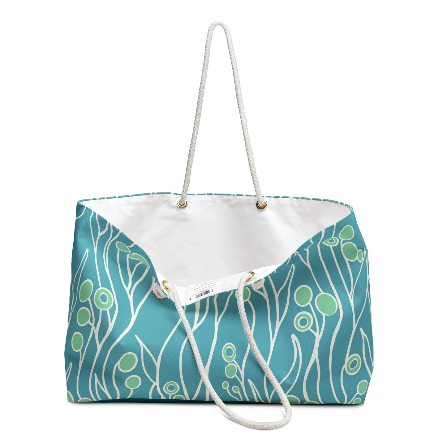 Teal Weekender Tote Bag