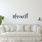 Personalized Custom Name Wood Sign in 27 Fonts