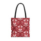 Red Hearts Tote Bag