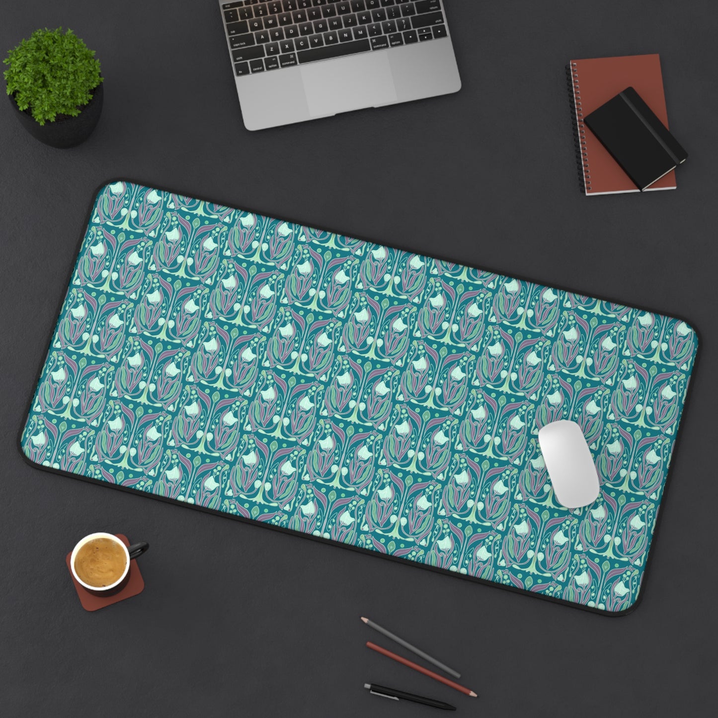 Teal Desk Mat