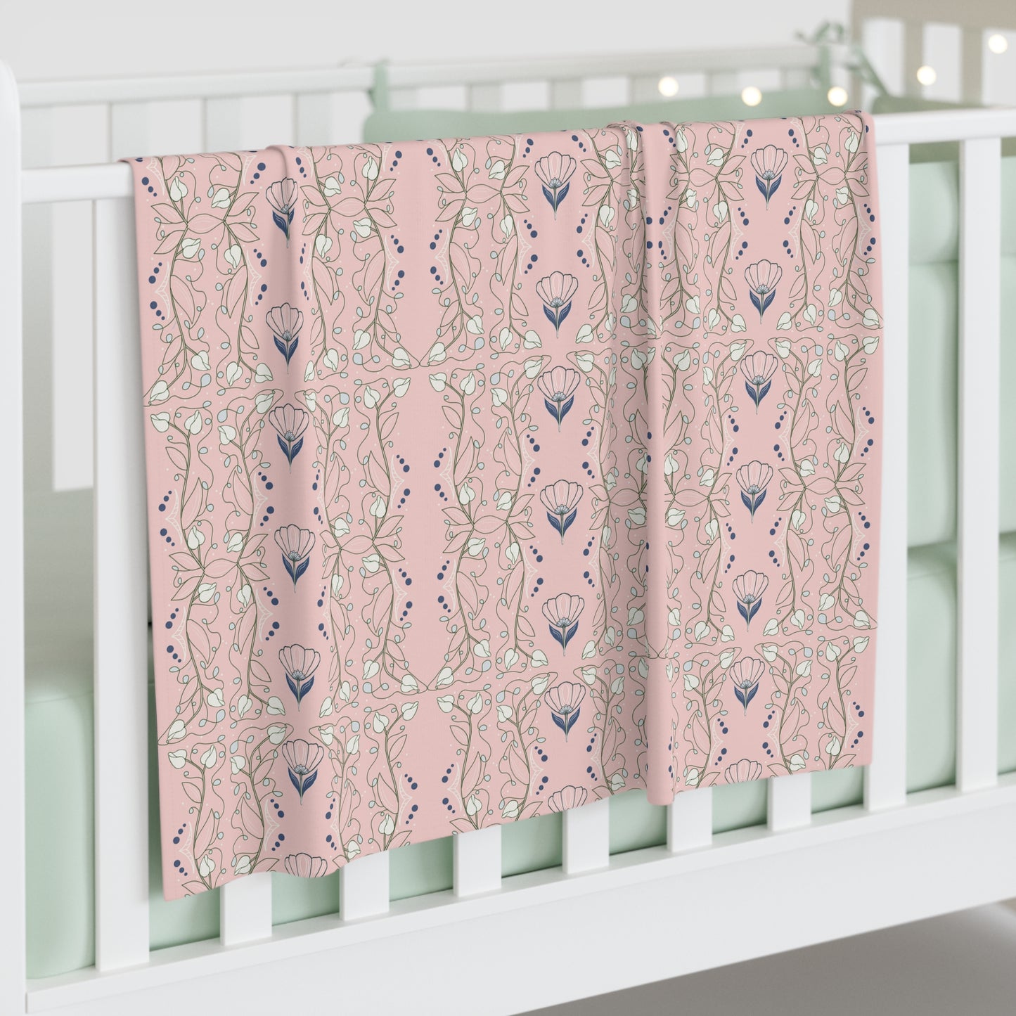 Pink Baby Swaddle Blanket