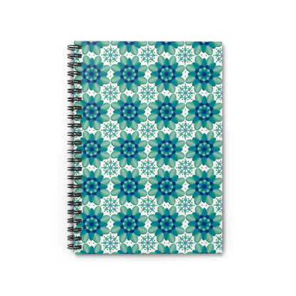 Teal Spiral Notebook