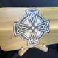 Celtic Cross Charcuterie Board - Handmade Art on Wood