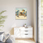 Dachshund on the Beach Wall Art