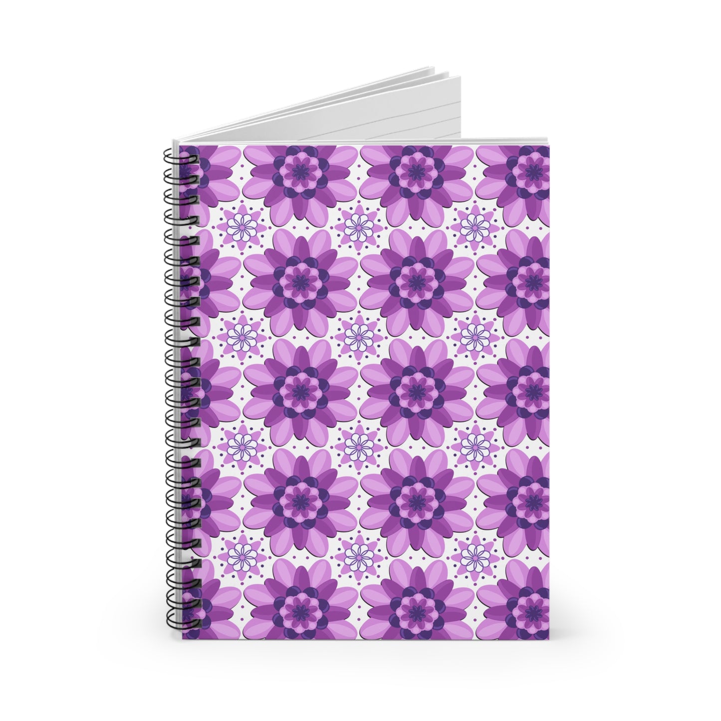 Pink & Purple Spiral Notebook