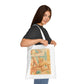 Retro Dachshund Cotton Tote Bag - Beach bag, shopping bag, Dachshund Mom Gift, Dachshund Lover, Doxie, Weeny Dog gift, Dog Mom Gift