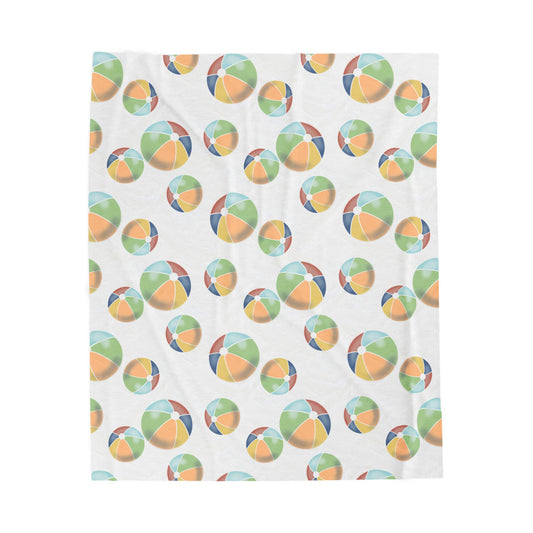 Beach Ball Blanket-Summer beach days