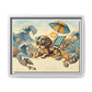 Dachshund on the Beach Wall Art