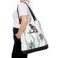 Birds and Flowers Tote Bag