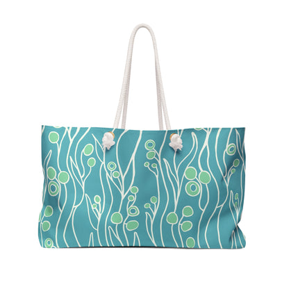 Teal Large Tote Bag