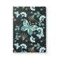 Butterfly Journal - Teal, blues, black