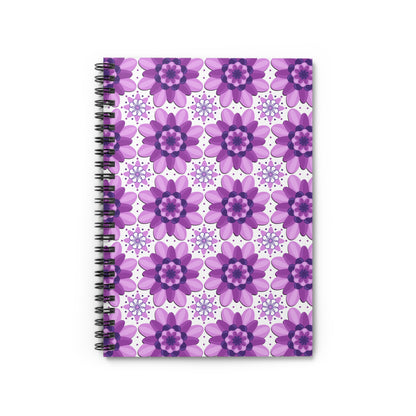 Pink & Purple Spiral Notebook