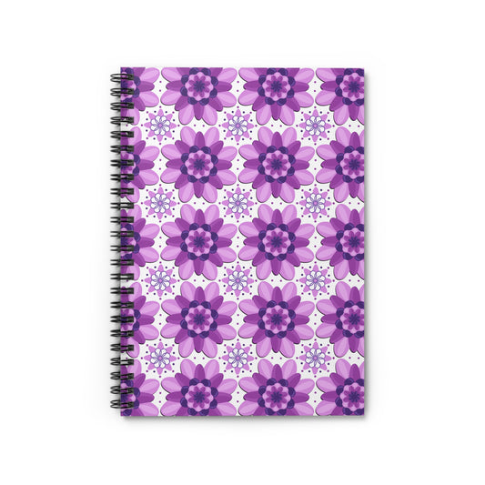 Pink & Purple Spiral Notebook