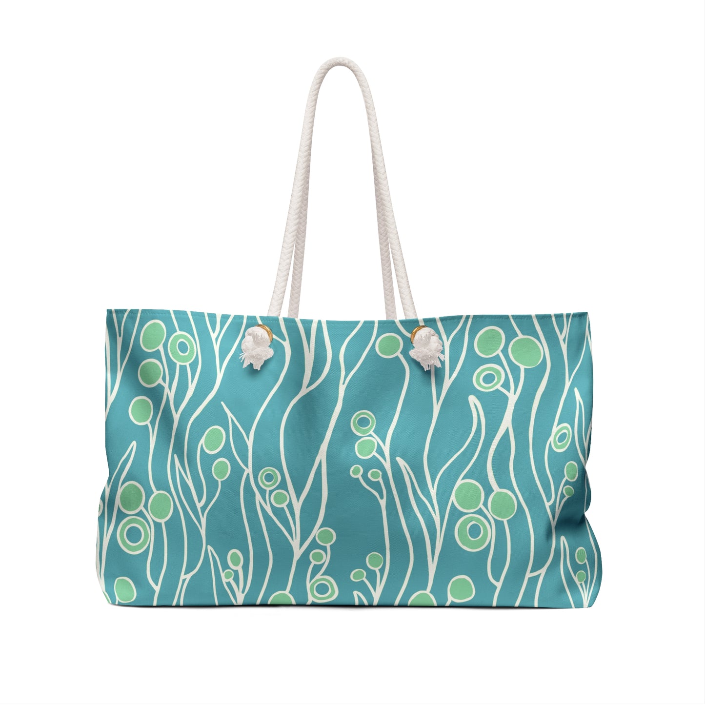 Teal Weekender Tote Bag