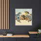 Dachshund on the Beach Wall Art