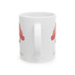 Floral Hello Beautiful Ceramic Mug (11 oz, 15 oz)