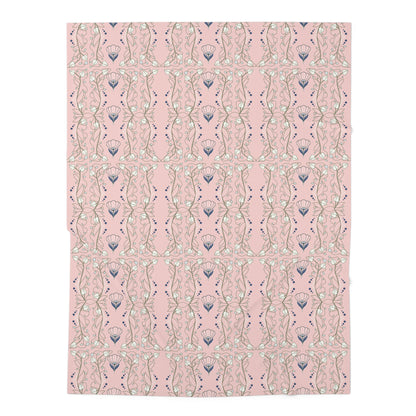 Pink Baby Swaddle Blanket