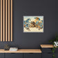 Dachshund on the Beach Wall Art