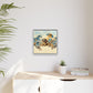 Dachshund on the Beach Wall Art