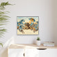Dachshund on the Beach Wall Art