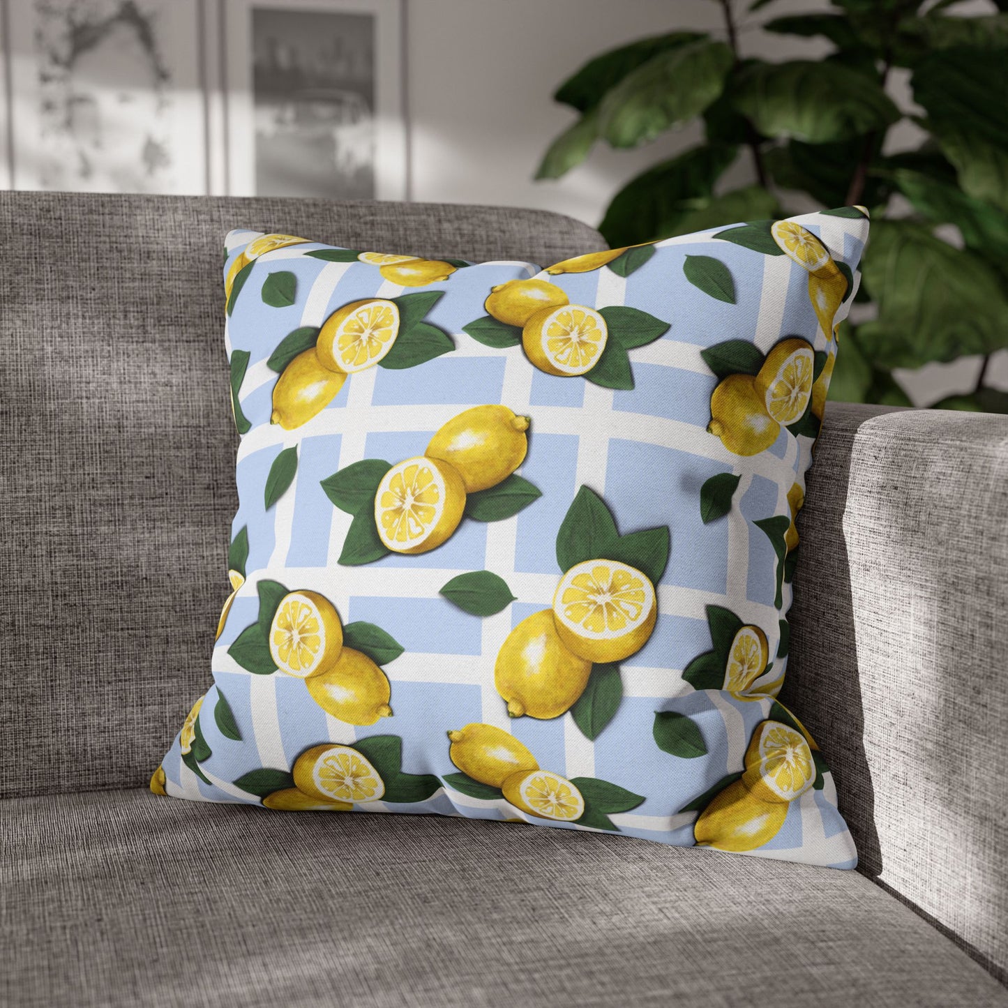 Lemon Pillow Cover