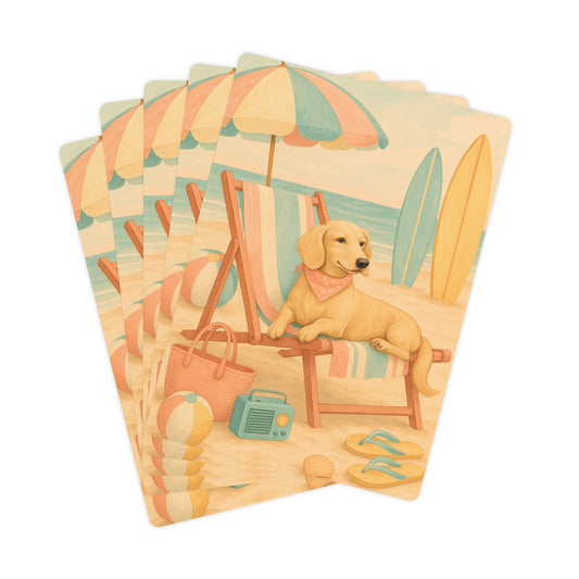 Playing Cards - Dachshund Design