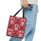 Red Hearts Tote Bag
