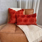 Dark Rust Pumpkin Lumbar Pillow Cover