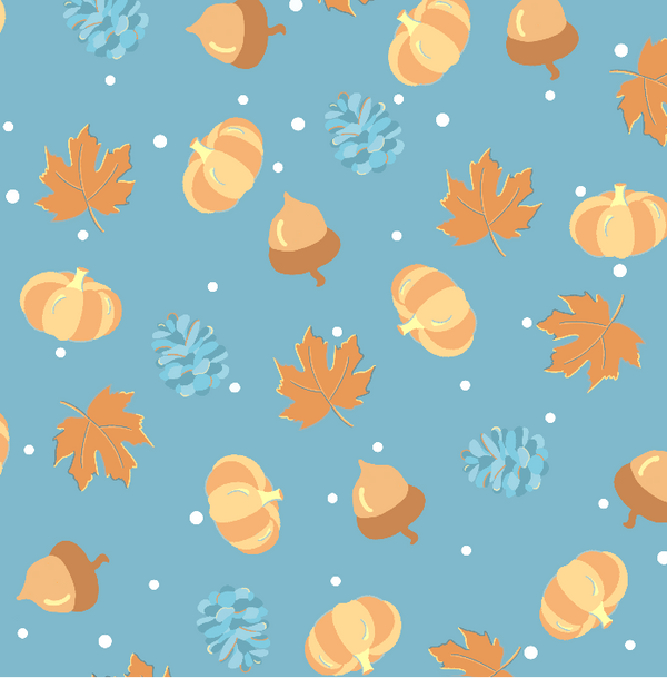 Harvest Toss- Blue