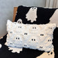 Spooky Ghost Lumbar Pillow Cover