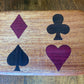 Bridge set box - Hand-made w/inlay