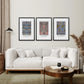 Modern Art Nouveau William Morris Set of 3 Prints