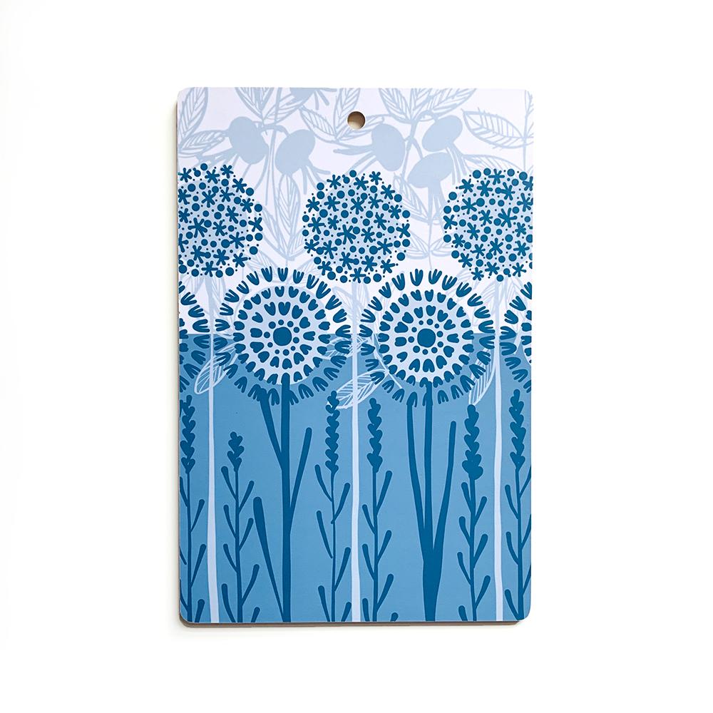 Sustainable Cutting Board | Bloom in Blue